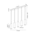 Brooks Slim Linear Pendant 5 Light